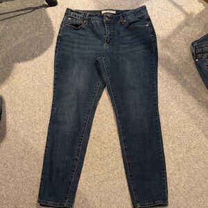 Classic Dark Blue Skinny Jeans